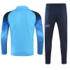 Sudadera De Entrenamiento Trajes SSC Napoli Quarter Zip 23-24 Azul - Hombre